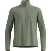 Odlo Essentials Multisport Mid Layer aus Grid-Fleece mit Reissverschluss, Herren - , Farbe:11003 shadow melange, Größe:L