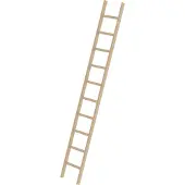 MUNK Günzburger Steigtechnik MUNK Holz-Anlegeleiter 10 Sprossen
