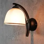 Licht-Erlebnisse Moderne Wandlampe AVIA Schwarz Weiß Chrom Glas Metall E27 Wandleuchte Wohnzimmer Schlafzimmer Flur