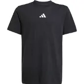 Adidas T-Shirt - J SL - Schwarz/Weiß - - 16 Jahre (176) - T-Shirts