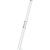Proregal Sprossen-Seilzugleiter 2-teilig ohne Traverse 2x14 Sprossen