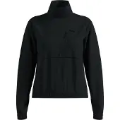 Odlo Klassischer Essentials Multisport Mid Layer aus Fleece mit Halbreissverschluss, Damen - , Farbe:15000 black, Größe:XL