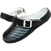 ABEBA Uni Schuhe Schwarz 7212 Grösse 35