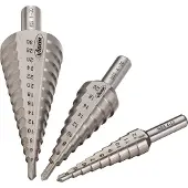 Vigor HSS-Stufenbohrer Satz V1707 3-teilig Anzahl Werkzeuge: 3