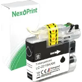 NexoPrint Druckerpatrone kompatibel zu Brother LC-221BK schwarz MFC-J 880 DW MFC-J 680 DW MFC-J 480 DW MFC-J 1180 DWT MFC-J 1170 DW