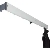 Sypro Garderobenleiste, 2,00 m, Anthrazit (RAL 7016), Nassräume