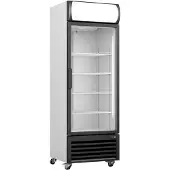 Saro Mobiler Kühlschrank mit Werbetafel - 370 Liter, abschließbar