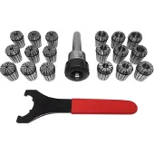 Paulimot ER32-Spannzangen-Set 2 - 20 mm MK2 / M10 im Alu-Koffer
