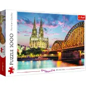 Trefl Puzzle Kölner Dom, 1000 Teile, 68 x 48 cm, 93546