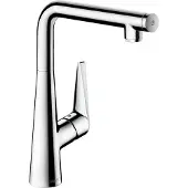Hansgrohe Einhebel-Küchenmischer 300 SELECT S TALIS DN 15, mit Schwenkauslauf chrom