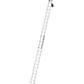 Proregal Sprossen-Schiebeleiter 2-teilig ohne Traverse 2x14 Sprossen
