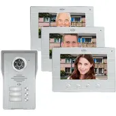 Elro Türklingel mit Full HD Nachtsicht Kamera, Video Türsprechanlage Dreifamilienhaus