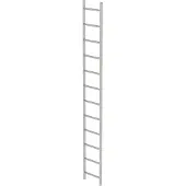 MUNK Günzburger Steigtechnik MUNK Schachtleiter aus Edelstahl 400mm breit 12 Sprossen 3,36m lang