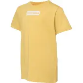 Hummel hmlFLOW T-SHIRT S/S - OCHRE - 140