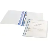 WARMBIER Schnellhefter IDP-STAT, ESD, blau/transparent 5710.A4.1 (Pack à 25 Stück)