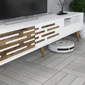 Skye Decor , Valensiya - White, Wohnzimmermöbel-Set, Weiß, 100 % MELAMINBESCHICHTETE SPANPLATTEN, 180 x 45 x 35 cm