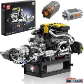Mould King PAG Turbolader V8 Motor 10207