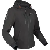 Bering Kerby Damen Motorrad Textiljacke, schwarz, 40