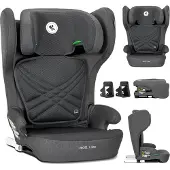 Lorelli RIGEL i-Size Kindersitz 100-150 cm faltbar ISOFIX Sitzerhöher mit Rückenlehne ECE R129/03