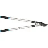 Cellfast Gerade Bypass-Schere cellPRO, Zweihand-Gartenschere, leichte Aluminium-Griffe, Getriebe, Maximum Schneiddurchmesser 45 mm, 40-411