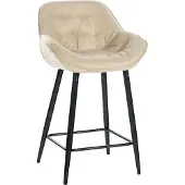 CLP Barhocker Gibson creme Material Stoff