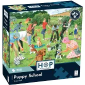 The House of Puzzles Puzzle Puppy School 500 Teile Tiere