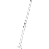 Proregal Sprossen-Seilzugleiter 2-teilig mit nivello-Traverse 2x18 Sprossen