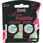 Wilkinson Lady Protector, Ersatz-Rasierklingen für Frauen, 10 Stück