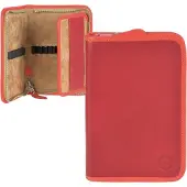 Sonnenleder Schüleretui Stifteetui Federtasche Leder NILS Stiftetui rot 801-290-87