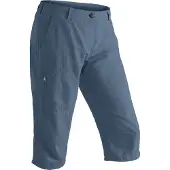Maier Sports Caprihose "Neckar" kurze Hose Damen, luftige Wanderhose, leichte Outdoorhose, Reg Fit