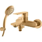 RAV copy of NIL Wand-Badewannenarmatur in Chrom SLEZAK Ihre Wahl: Mit Handbrause mit festem Halter,