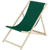 Erst-Holz Buche-Liegestuhl, Gartenliege klappbar Strandstuhl Stofffarbe wählbar V-10-110