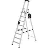 Proregal Stufen-Stehleiter einseitig begehbar 8 Stufen