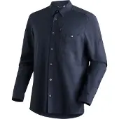 Maier Sports Funktionshemd "Magos L/S M" Herren Hemd langarm, leichtes Freizeithemd, Langarmhemd, Körperbetont