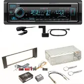 Kenwood KDC-BT740DAB Digitalradio Bluetooth Einbauset für Audi A4 B6 B7