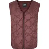 Urban Classics Zipped Gilet Cherry Größe: L | Bodywarmer Outlet | Herren