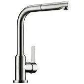 NABER Portare 2, Spültischarmatur, edelstahlfarbig, Hochdruck