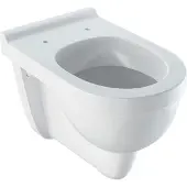 Keramag Wand-WC Plus4 Renova Comfort Tiefspüler mit Spülrand erhöht weiß glänzend ohne WC-Sitz 202010000