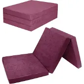 FORTISLINE Klappmatratze Gästematratze 19. Violett M - 180x65x7cm W388 19