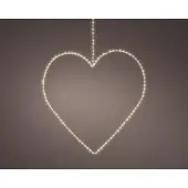 Lumineo Micro LED Rahmenbeleuchtung Herz 58 cm