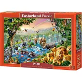 Castorland Jungle River 500 pcs, 500 Stück(e), Fauna, 9 Jahr(e)