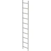 Munk Schachtleiter aus Edelstahl 400mm breit 10 Sprossen 2,80m lang