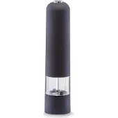 Zeller Salz-/Peffermühle m. Licht, elektrisch, Kunststoff, schwarz Ø5,2x22,3