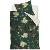 Beddinghouse Mako-Satin Bettwäsche van Gogh Peonies Green 155x220+80x80