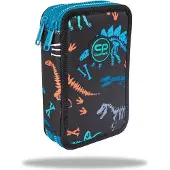 CoolPack Piórnik 2-komorowy z wyposaeniem Jumper 2 fossil