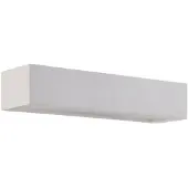 LINDBY Wandleuchte Arya, up/down, weiß, Gips, G9, 2-flg., bemalbar