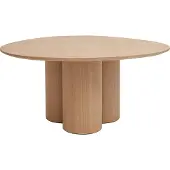 Miliboo - Design-Couchtisch aus hellem Holz HOLLEN