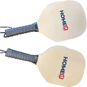 Home>it HOME-it Premium Croquet Spiel für 4 Personen ausGummibaumholz