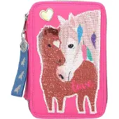 Depesche 10529 Miss Melody 3-fach Federtasche Streichpa