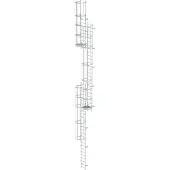 MUNK Günzburger Steigtechnik MUNK ortsfeste Steigleitern Aluminium, 13,16m SH PG2